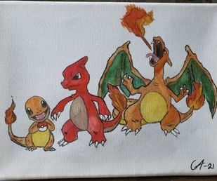 Akvarell pokemon